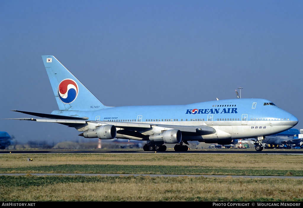 Aircraft Photo of HL7457 | Boeing 747SP-B5 | Korean Air | AirHistory.net #649919