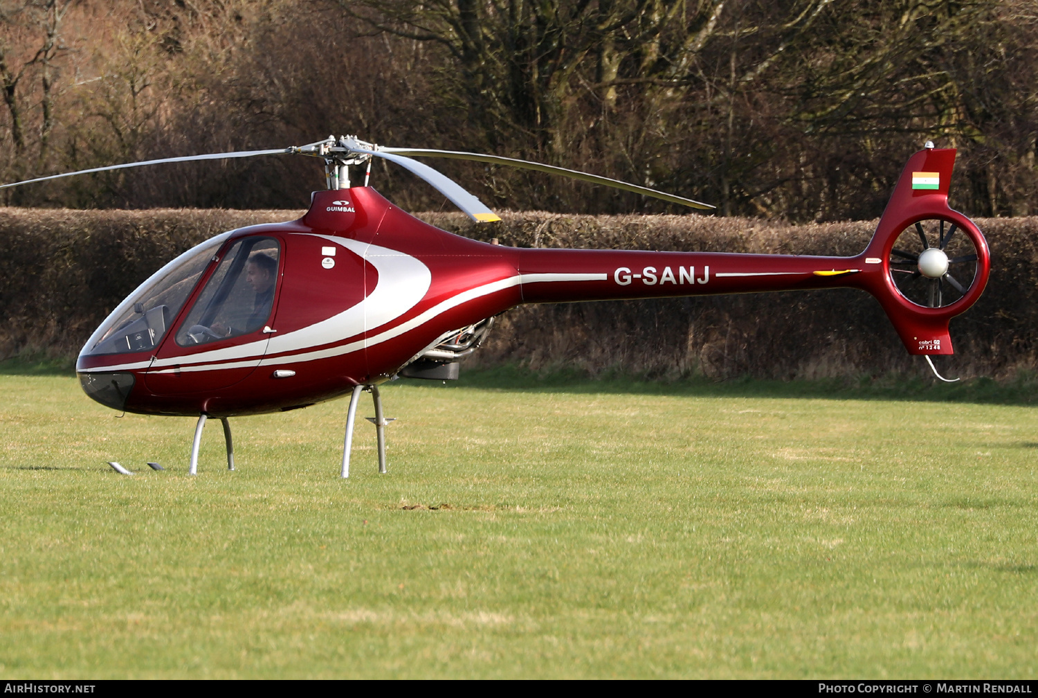 Aircraft Photo of G-SANJ | Guimbal Cabri G2 | AirHistory.net #649936