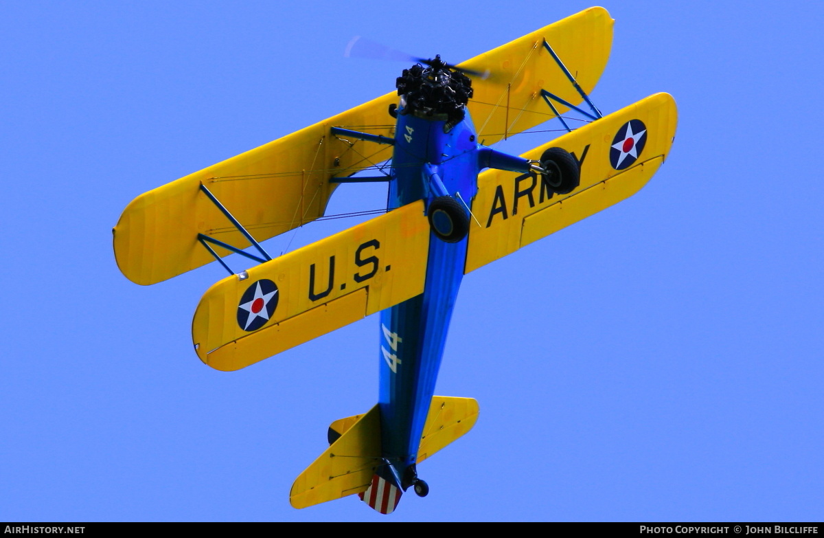 Aircraft Photo of G-LIIZ | Boeing A75N1 Kaydet | USA - Air Force | AirHistory.net #649941