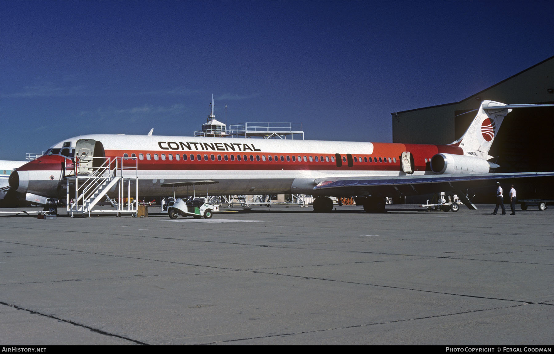 Aircraft Photo of N9802F | McDonnell Douglas MD-82 (DC-9-82) | Continental Airlines | AirHistory.net #649967