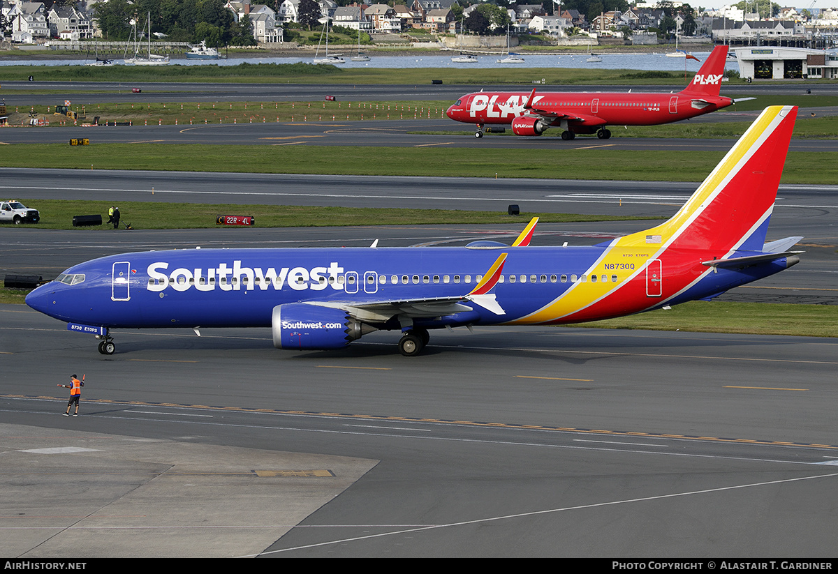 Aircraft Photo of N8730Q | Boeing 737-8 Max 8 | Southwest Airlines | AirHistory.net #649977