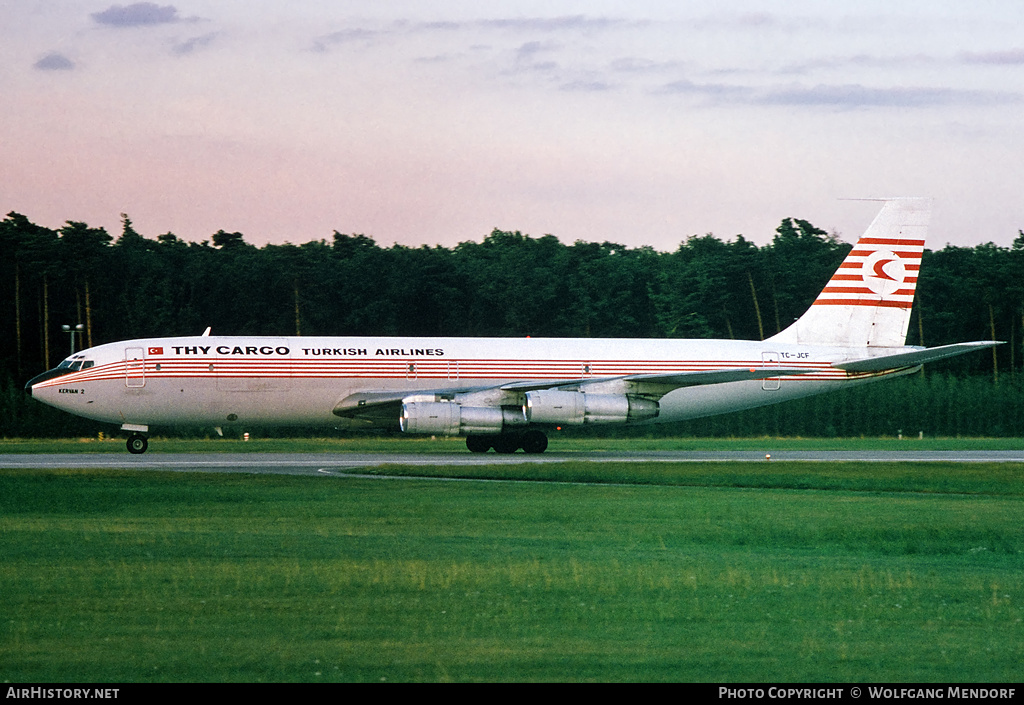 Aircraft Photo of TC-JCF | Boeing 707-321C | THY Türk Hava Yolları - Turkish Airlines Cargo | AirHistory.net #649985