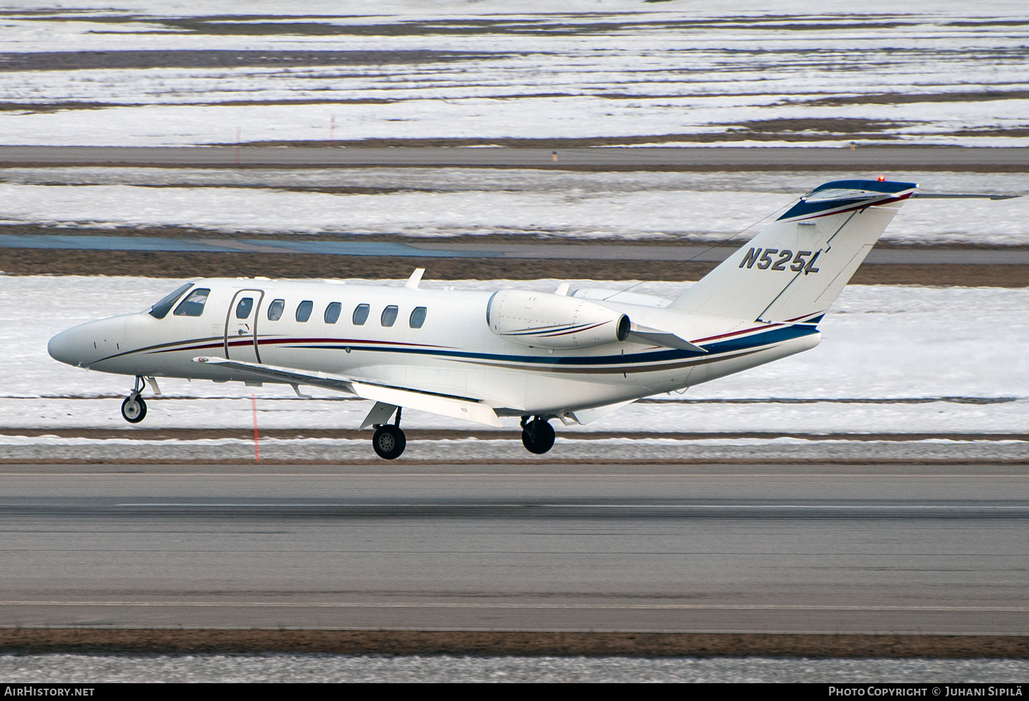 Aircraft Photo of N525L | Cessna 525B CitationJet CJ3 | AirHistory.net #649993