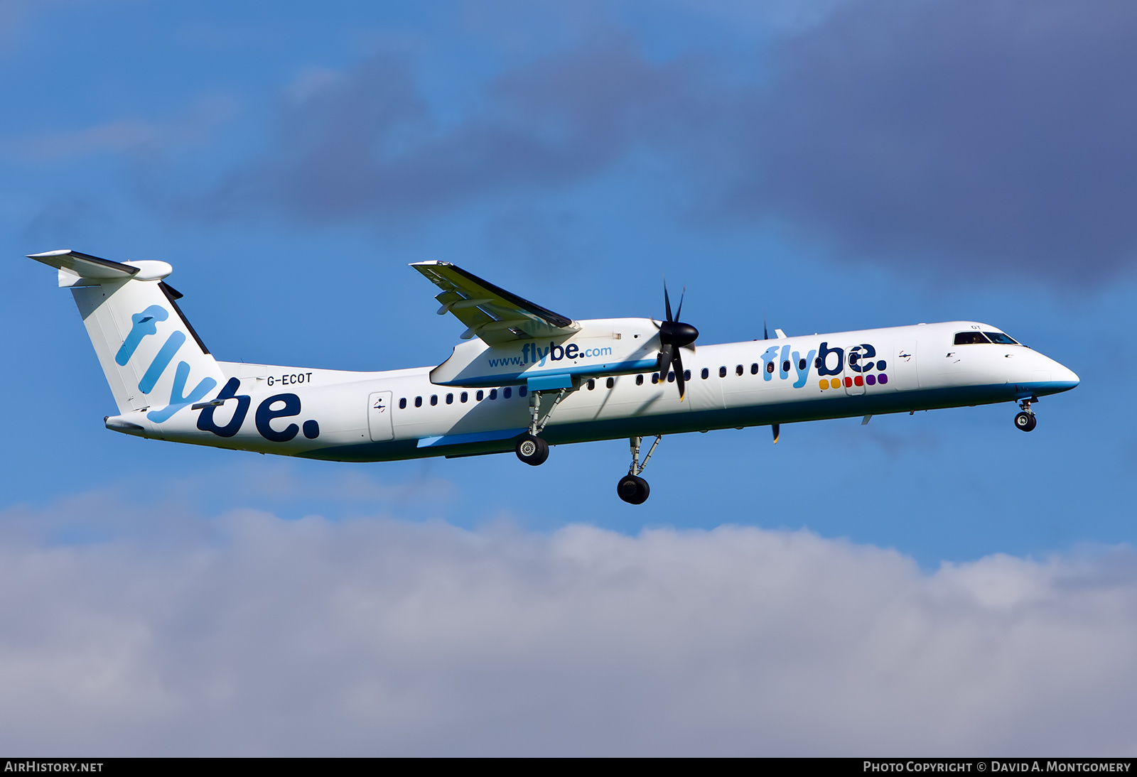 Aircraft Photo of G-ECOT | Bombardier DHC-8-402 Dash 8 | Flybe | AirHistory.net #650030