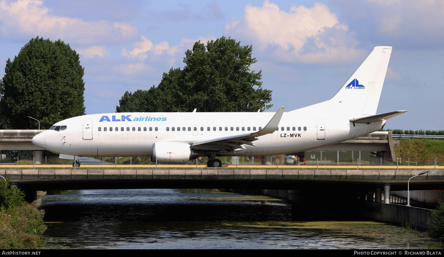 Aircraft Photo of LZ-MVK | Boeing 737-3H4 | ALK Airlines - Air Lubo | AirHistory.net #650041