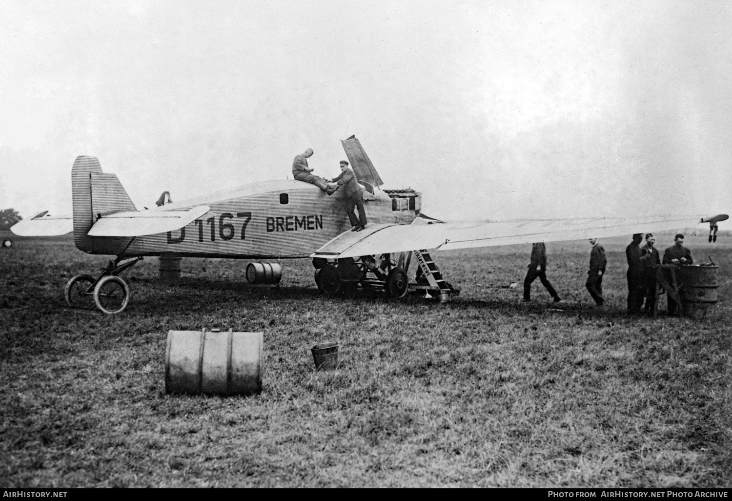 Aircraft Photo of D-1167 | Junkers W 33b | AirHistory.net #650057