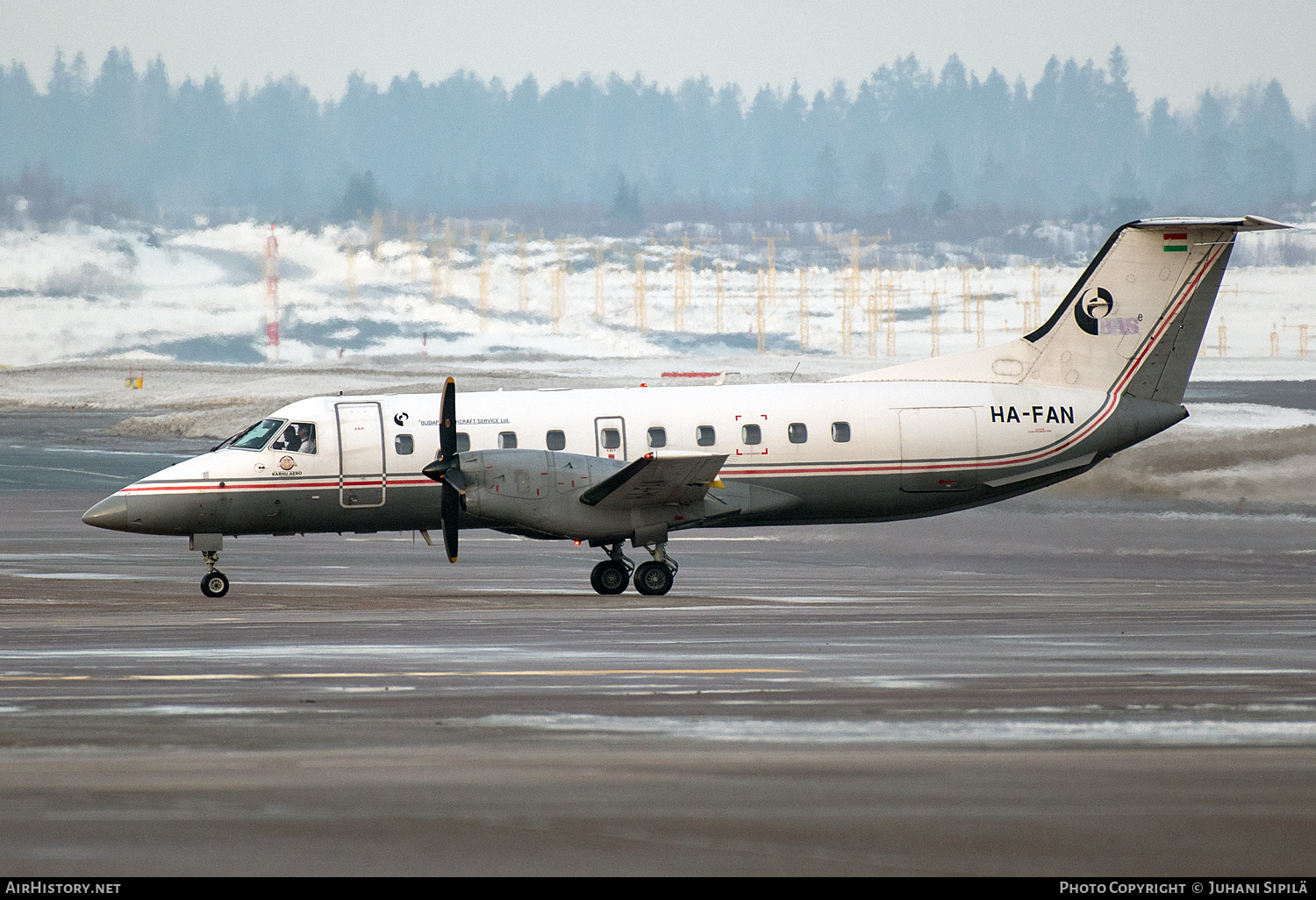 Aircraft Photo of HA-FAN | Embraer EMB-120ER Brasilia | BAS - Budapest Aircraft Service | AirHistory.net #650063