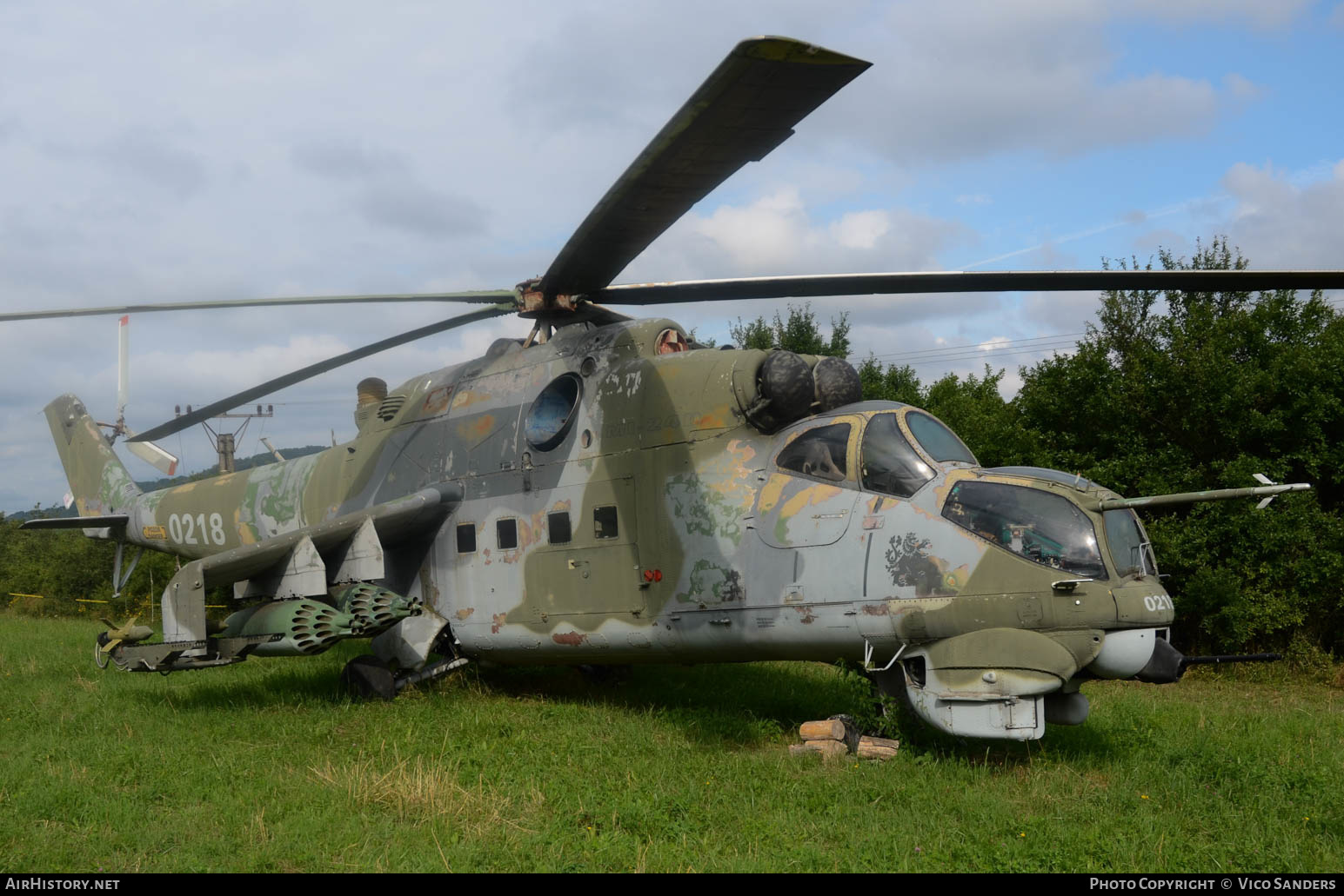 Aircraft Photo of 0218 | Mil Mi-24D | Czechia - Air Force | AirHistory.net #650064