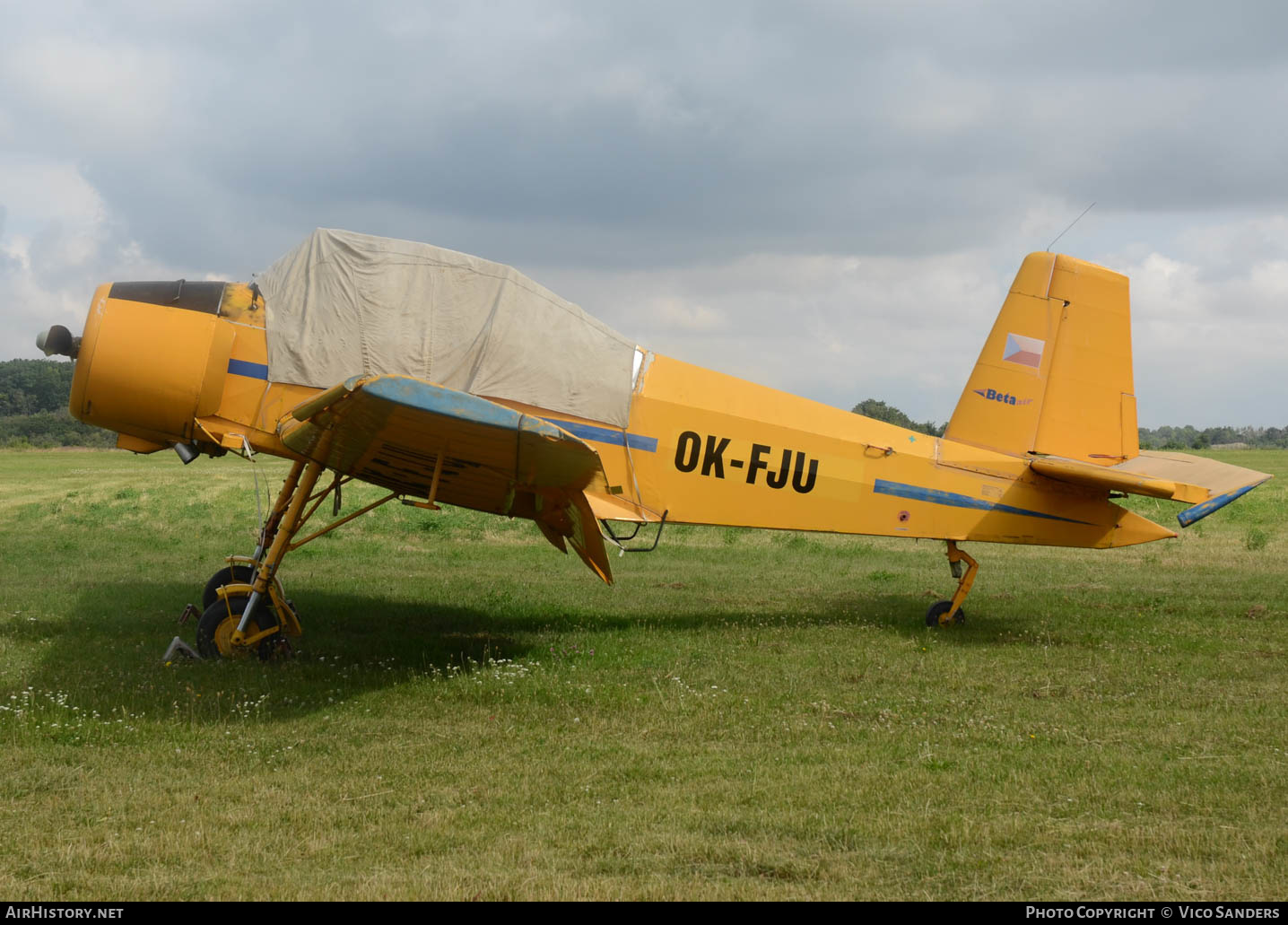 Aircraft Photo of OK-FJU | Zlin Z-37A Cmelak | Beta Air | AirHistory.net #650071