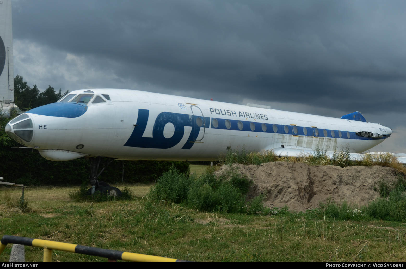 Aircraft Photo of SP-LHE | Tupolev Tu-134A | LOT Polish Airlines - Polskie Linie Lotnicze | AirHistory.net #650073