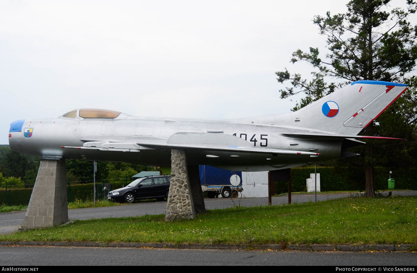 Aircraft Photo of 1045 | Mikoyan-Gurevich MiG-19PM | Czechoslovakia - Air Force | AirHistory.net #650077