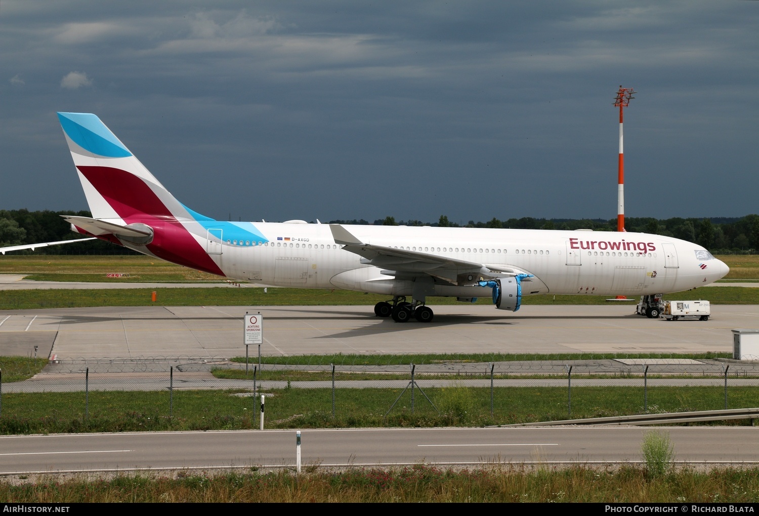 Aircraft Photo of D-AXGD | Airbus A330-203 | Eurowings | AirHistory.net #650107