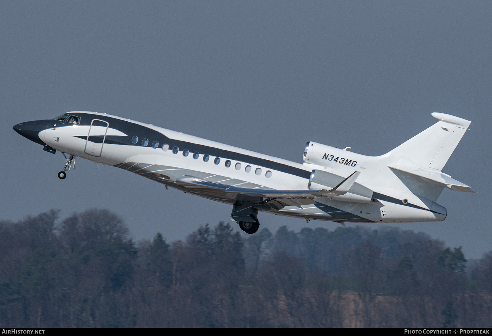 Aircraft Photo of N343MG | Dassault Falcon 7X | AirHistory.net #650115