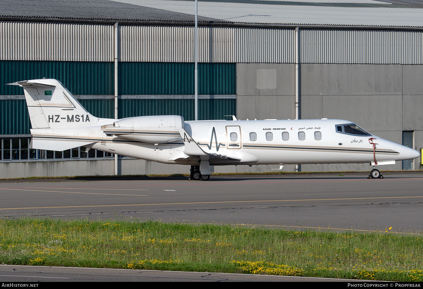 Aircraft Photo of HZ-MS1A | Learjet 60XR | Saudi Medevac | AirHistory.net #650133