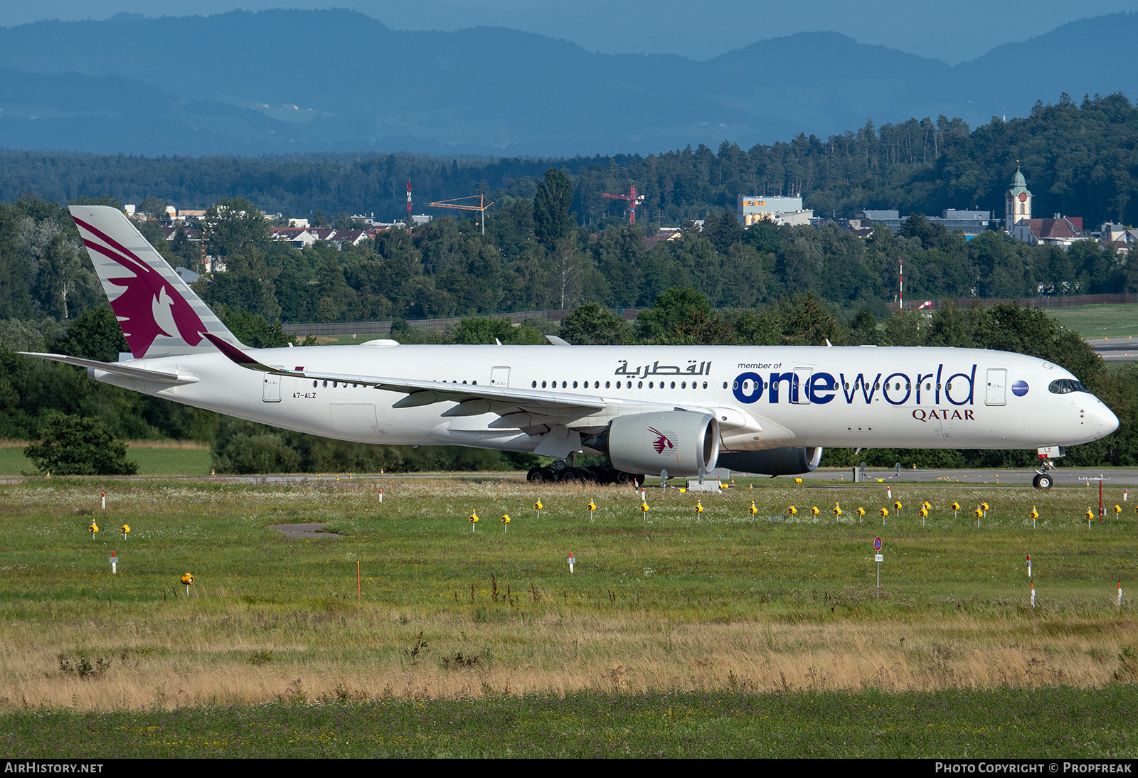 Aircraft Photo of A7-ALZ | Airbus A350-941 | Qatar Airways | AirHistory.net #650160