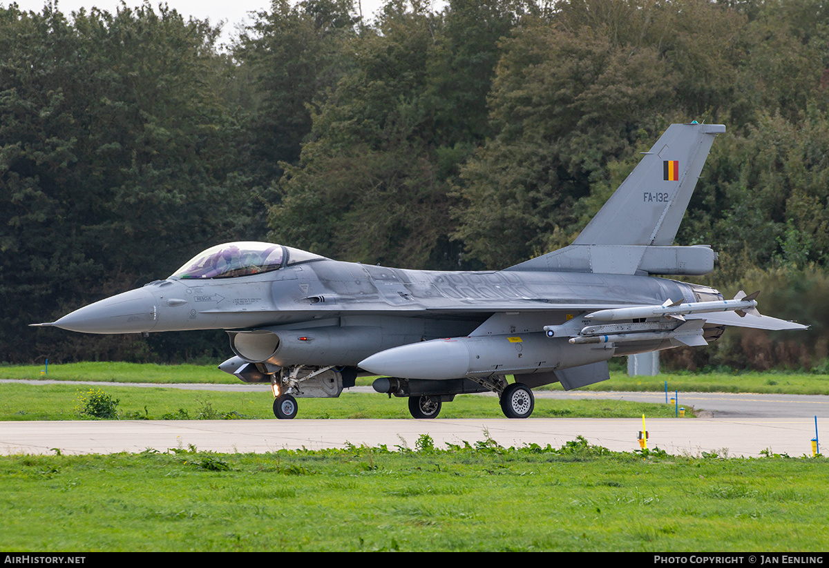 Aircraft Photo of FA-132 | General Dynamics F-16AM Fighting Falcon | Belgium - Air Force | AirHistory.net #650162