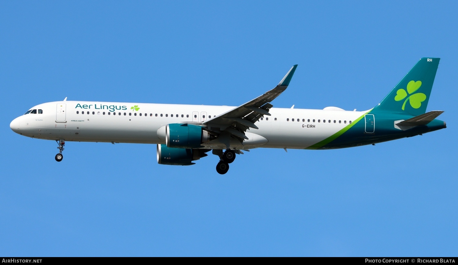 Aircraft Photo of G-EIRH | Airbus A321-253NX | Aer Lingus | AirHistory.net #650169