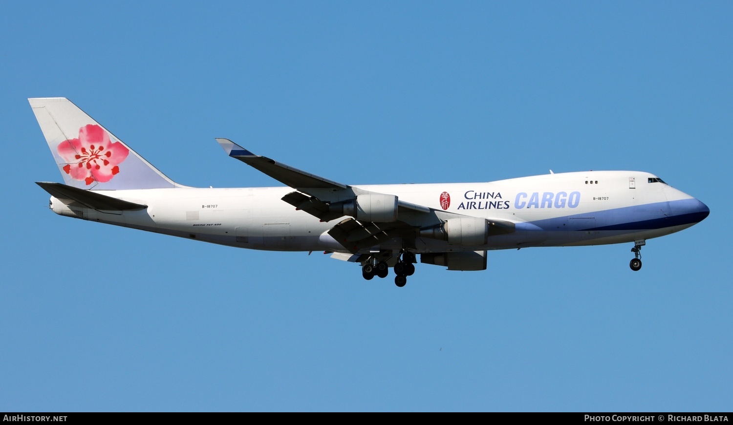 Aircraft Photo of B-18707 | Boeing 747-409F/SCD | China Airlines Cargo | AirHistory.net #650176