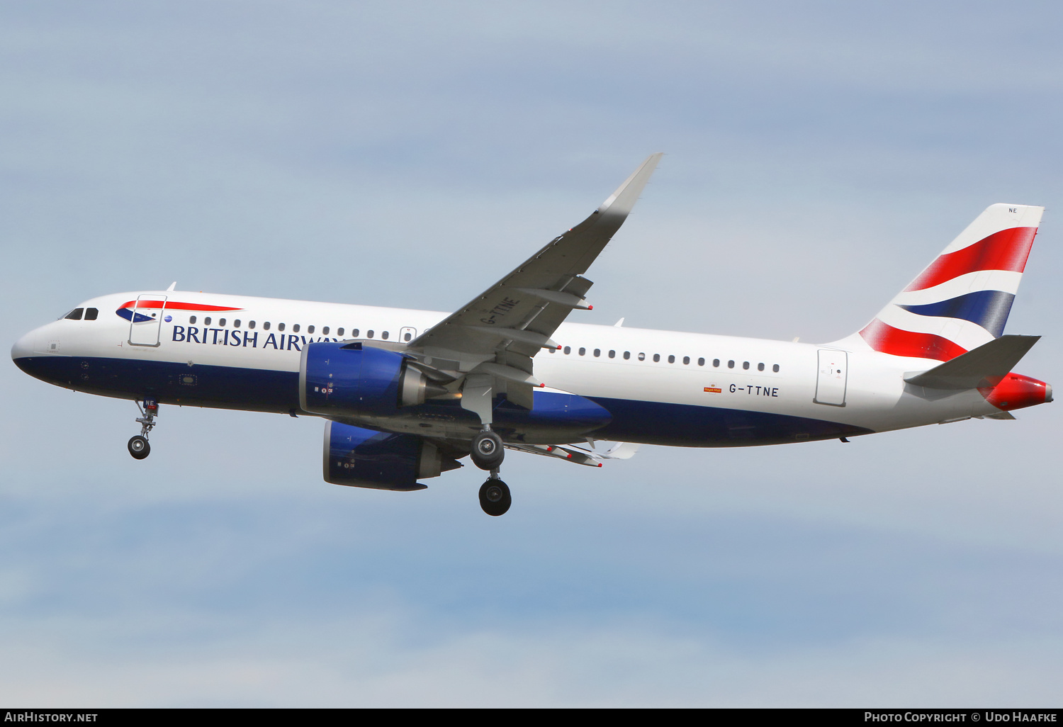 Aircraft Photo of G-TTNE | Airbus A320-251N | British Airways | AirHistory.net #650177