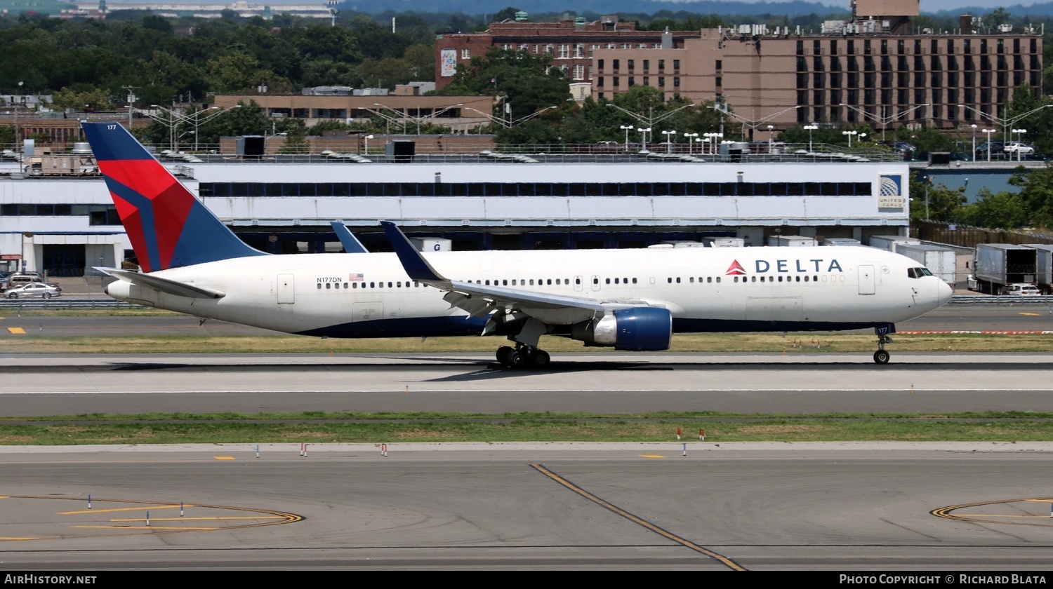 Aircraft Photo of N177DN | Boeing 767-332/ER | Delta Air Lines | AirHistory.net #650182