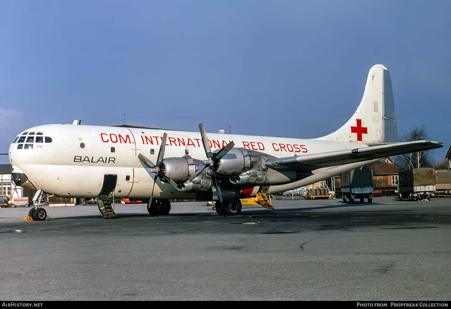 Aircraft Photo of HB-ILZ | Boeing C-97G Stratofreighter | ICRC - International Committee of the Red Cross | AirHistory.net #650188