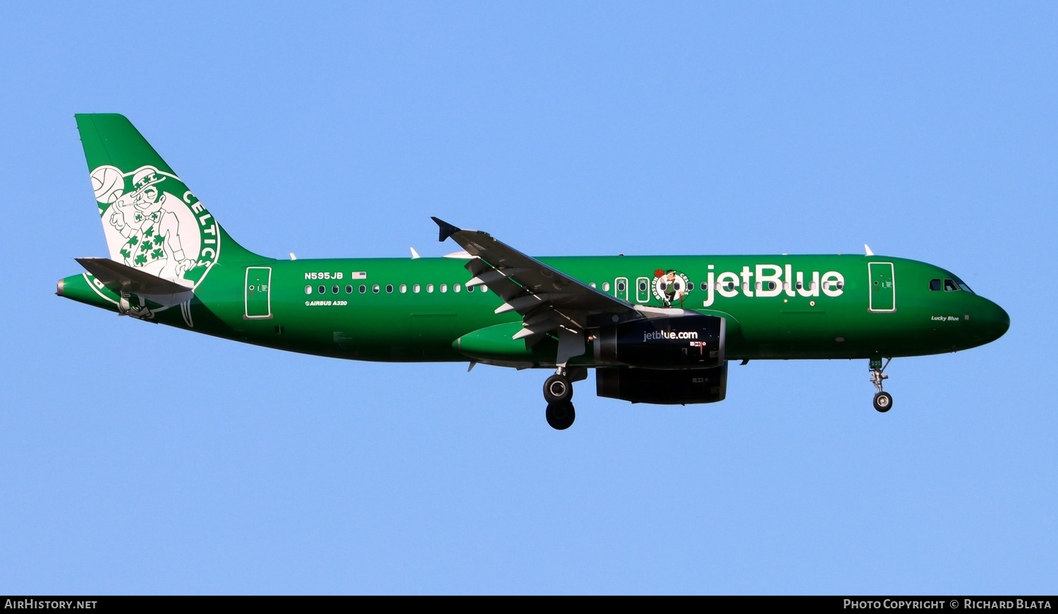 Aircraft Photo of N595JB | Airbus A320-232 | JetBlue Airways | AirHistory.net #650192