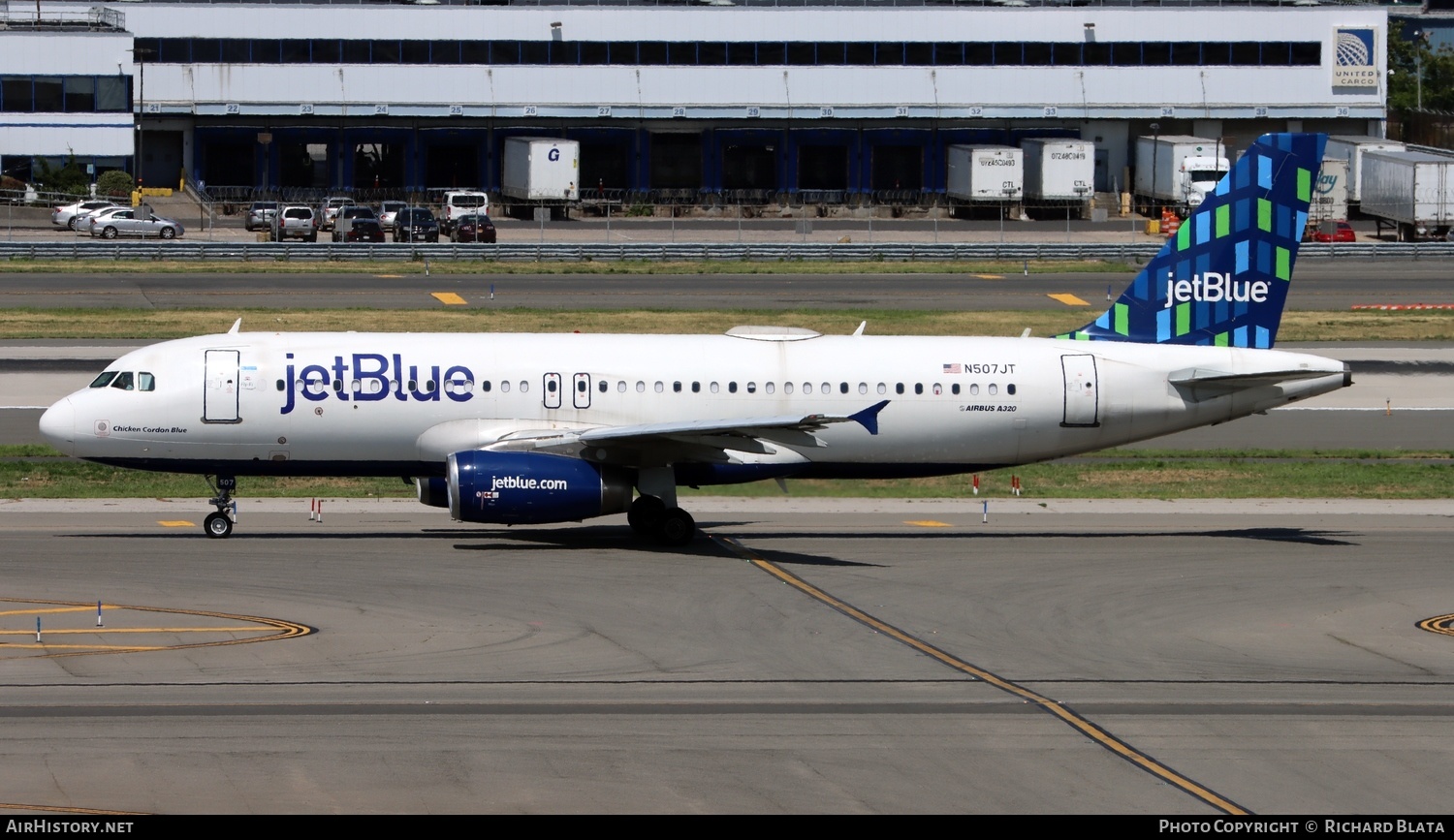 Aircraft Photo of N507JT | Airbus A320-232 | JetBlue Airways | AirHistory.net #650202
