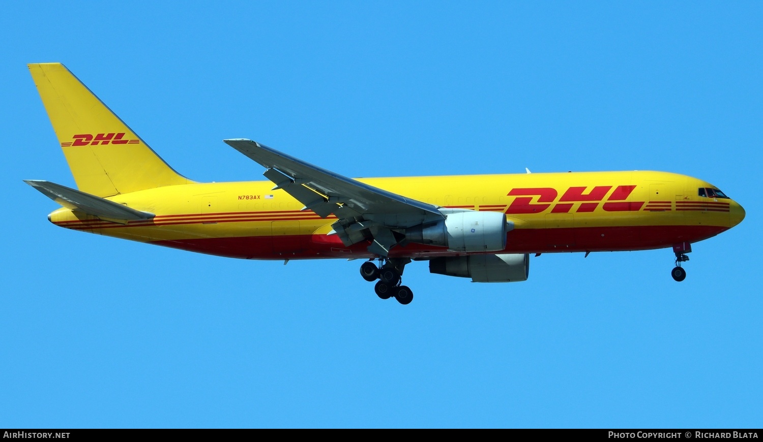 Aircraft Photo of N783AX | Boeing 767-281 | DHL International | AirHistory.net #650214