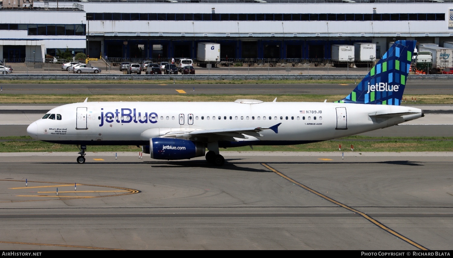 Aircraft Photo of N789JB | Airbus A320-232 | JetBlue Airways | AirHistory.net #650215