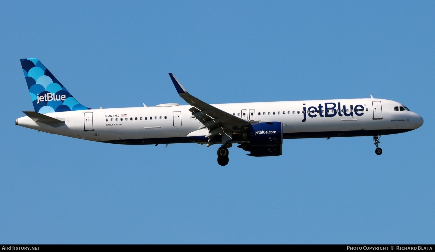 Aircraft Photo of N2044J | Airbus A321-271NX | JetBlue Airways | AirHistory.net #650218