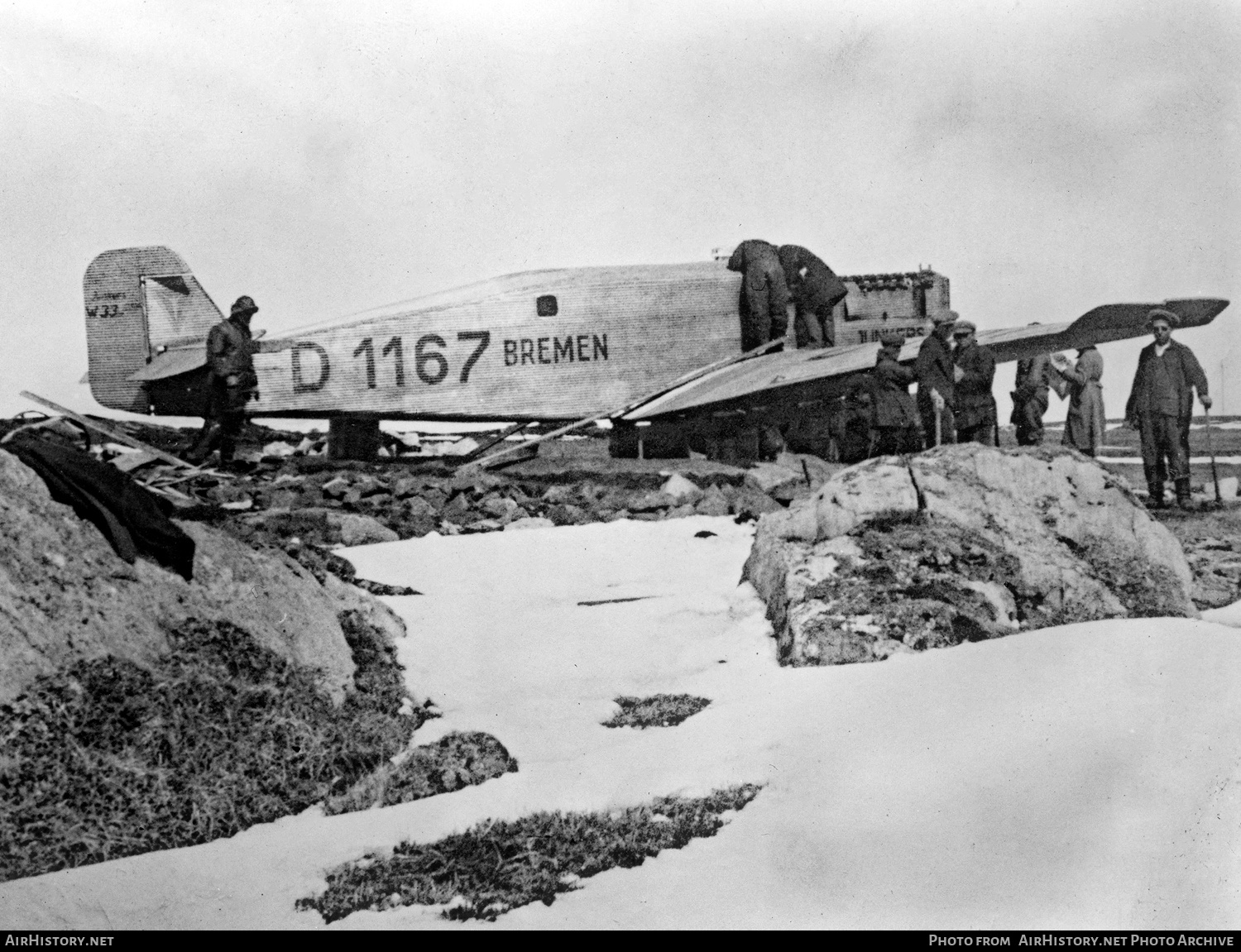 Aircraft Photo of D-1167 | Junkers W 33b | AirHistory.net #650227