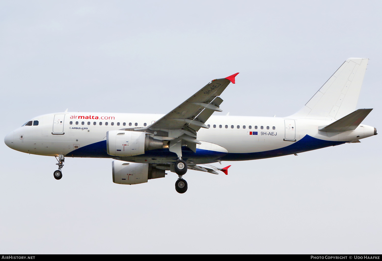 Aircraft Photo of 9H-AEJ | Airbus A319-111 | Air Malta | AirHistory.net #650228