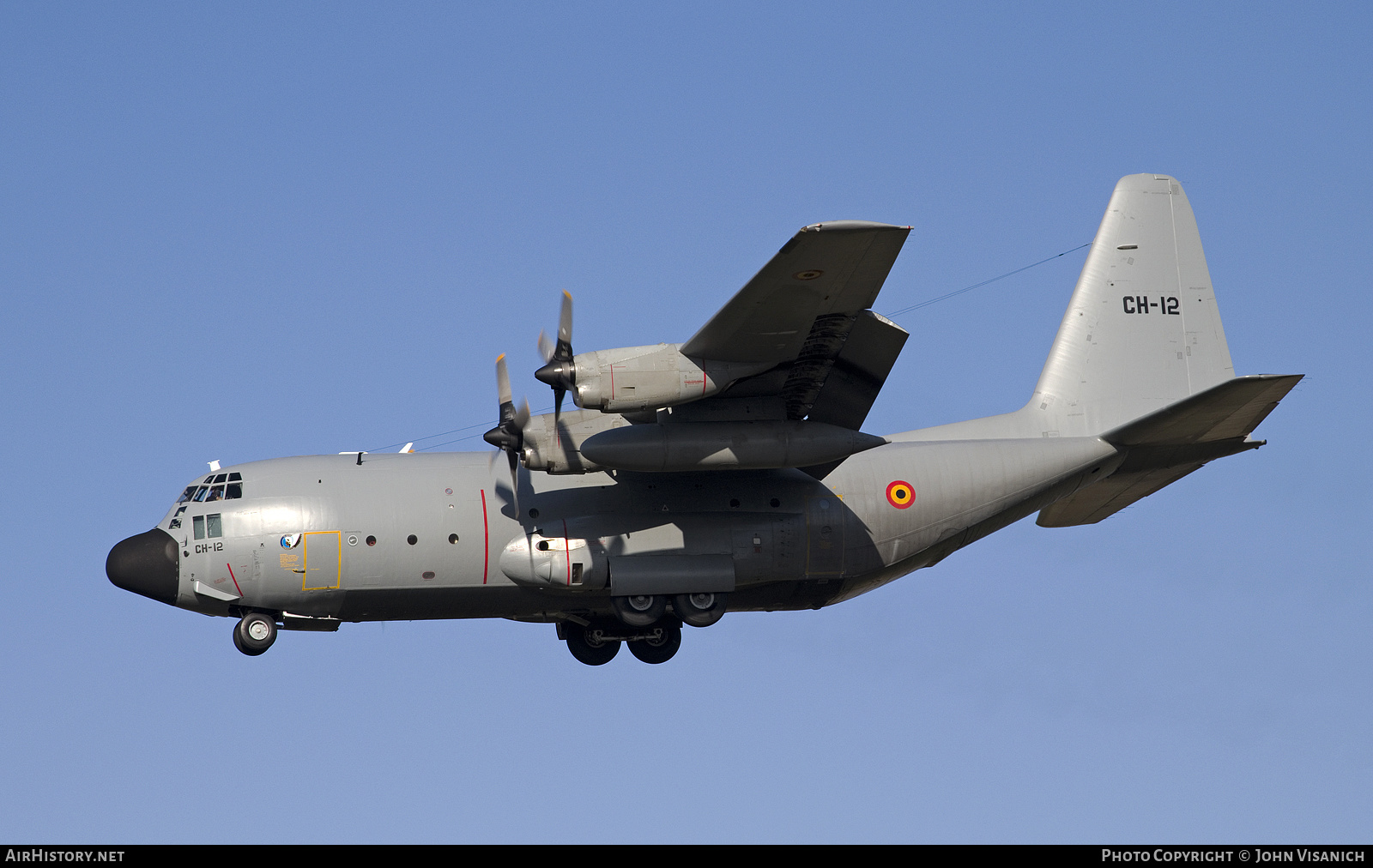 Aircraft Photo of CH-12 | Lockheed C-130H Hercules | Belgium - Air Force | AirHistory.net #650246