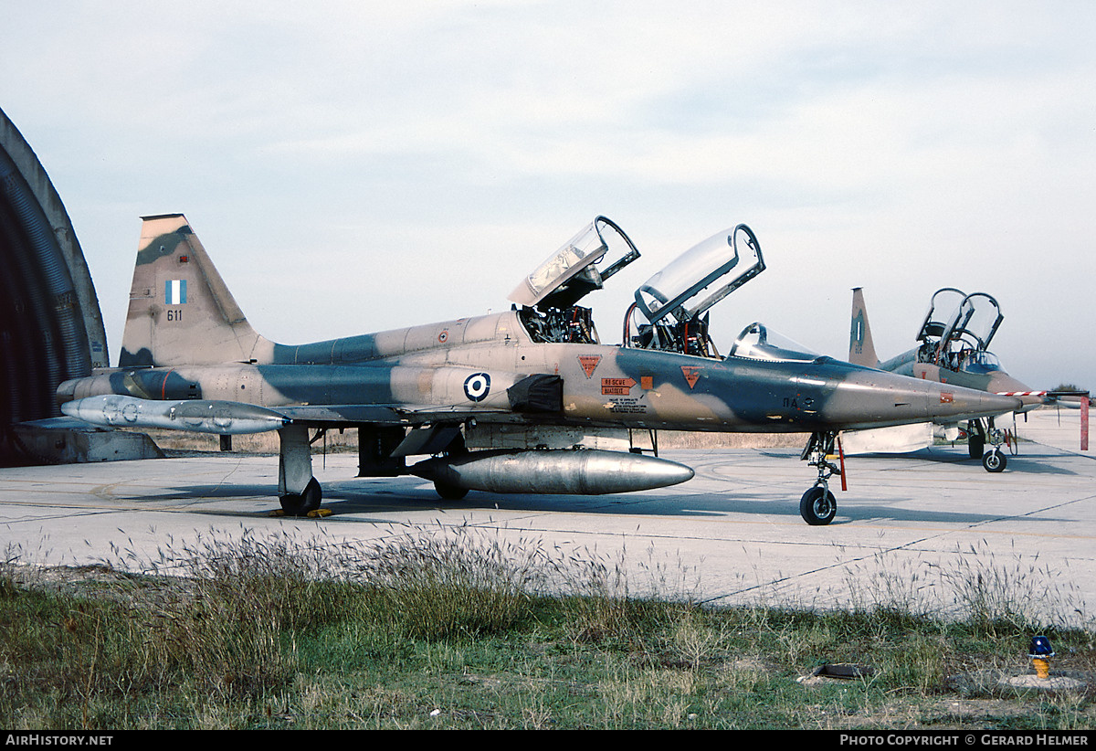 Aircraft Photo of 611 | Northrop F-5B Freedom Fighter | Greece - Air Force | AirHistory.net #650249