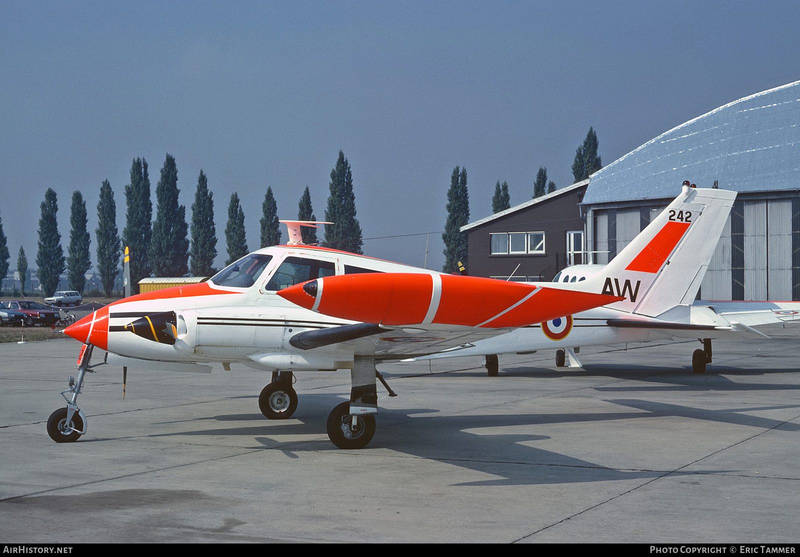 Aircraft Photo of 242 | Cessna 310K | France - Air Force | AirHistory.net #650262