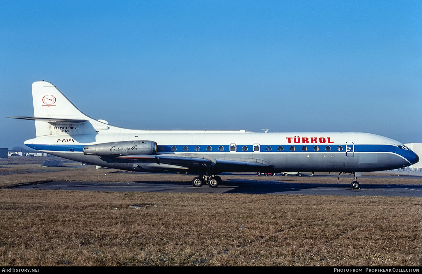 Aircraft Photo of F-BUFH | Sud SE-210 Caravelle III | Türkol Havayolları | AirHistory.net #650269