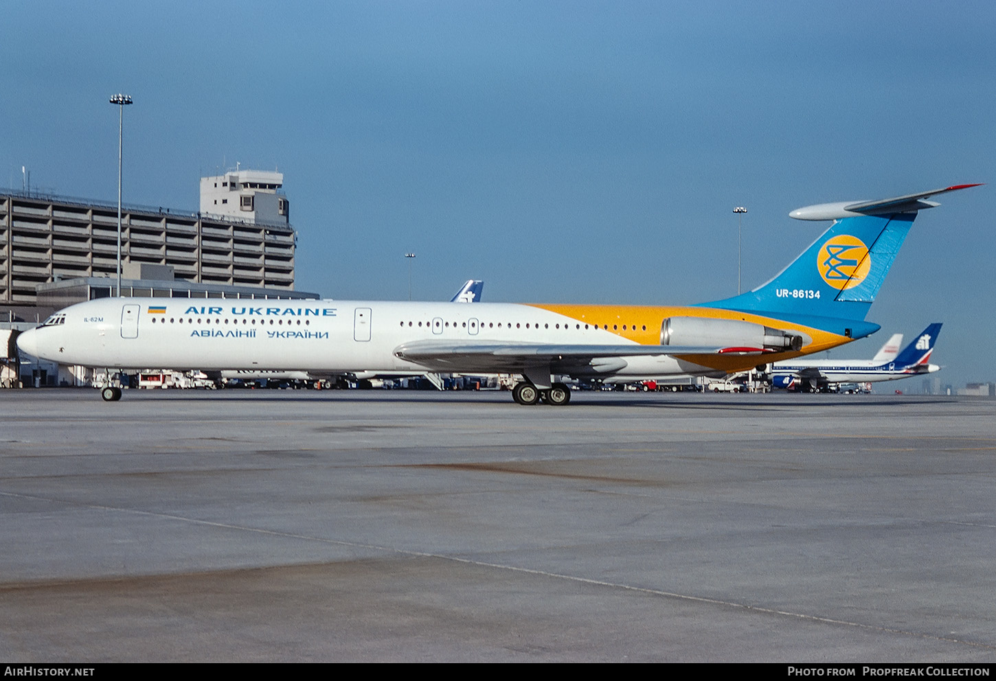 Aircraft Photo of UR-86134 | Ilyushin Il-62M | Air Ukraine | AirHistory.net #650271