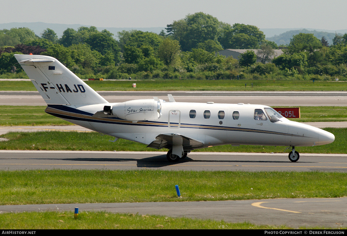 Aircraft Photo of F-HAJD | Cessna 525 CitationJet CJ1 | Star Service International | AirHistory.net #650295