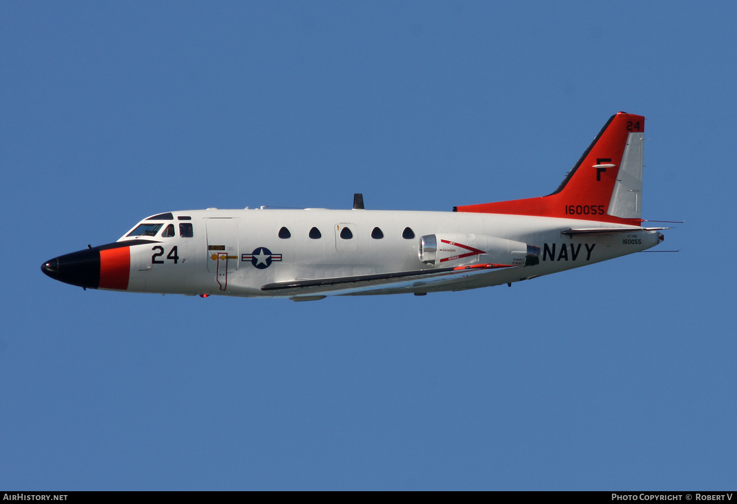 Aircraft Photo of 160055 | North American Rockwell T-39N | USA - Navy | AirHistory.net #650299