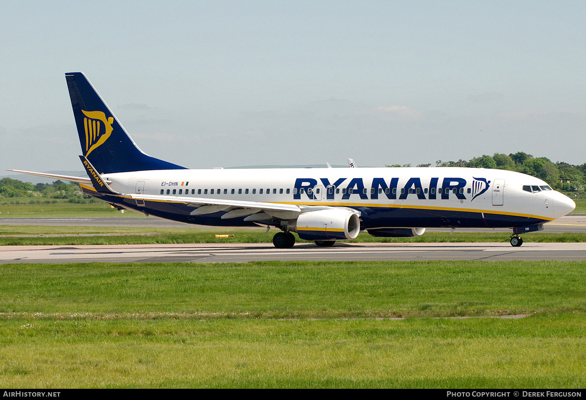 Aircraft Photo of EI-DHN | Boeing 737-8AS | Ryanair | AirHistory.net #650326