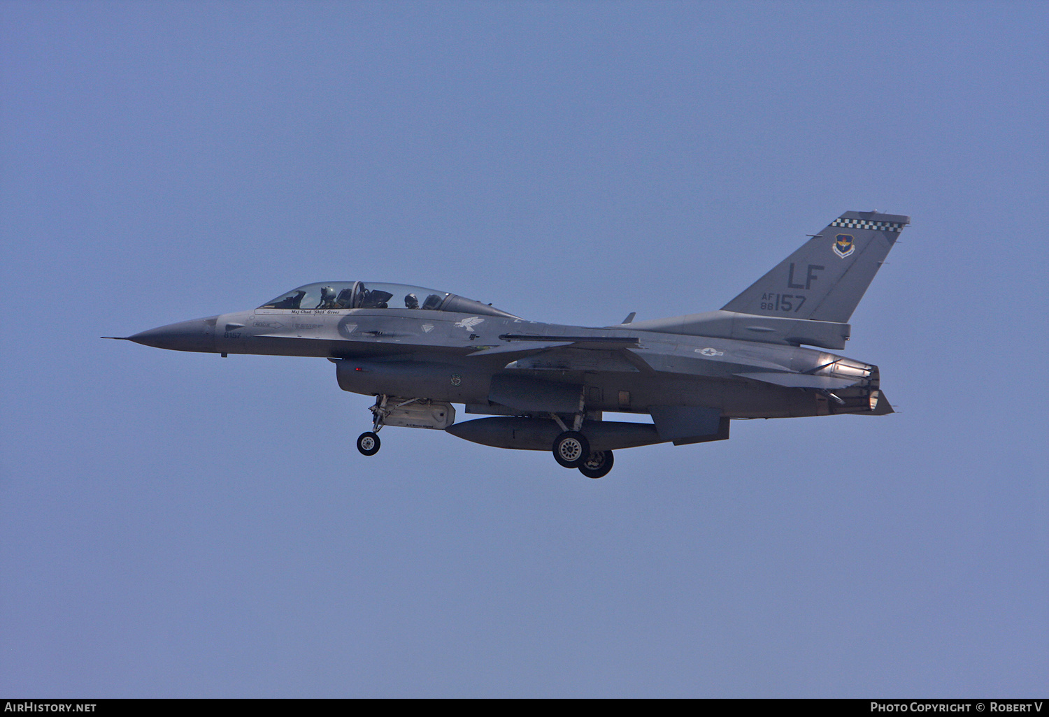 Aircraft Photo of 88-0157 / AF88-157 | General Dynamics F-16DM Fighting Falcon | USA - Air Force | AirHistory.net #650327