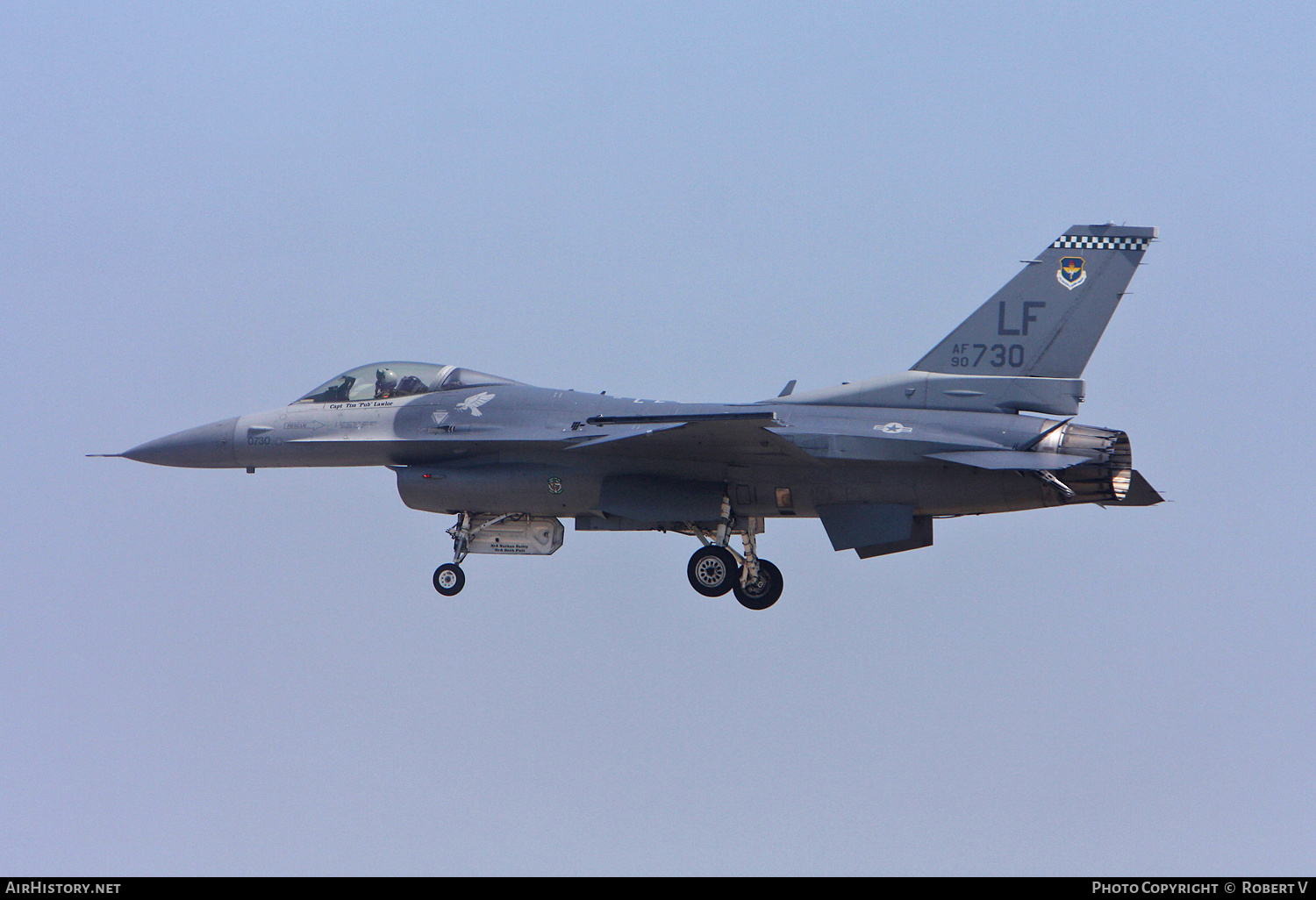 Aircraft Photo of 90-0730 / AF90-730 | General Dynamics F-16C Fighting Falcon | USA - Air Force | AirHistory.net #650350