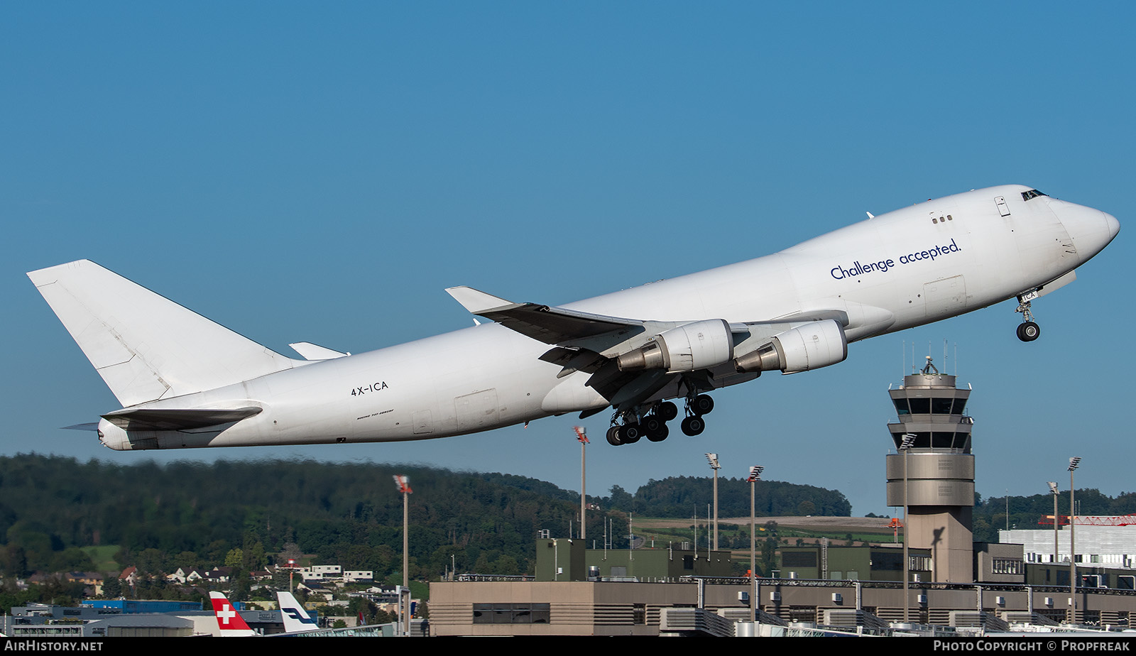 Aircraft Photo of 4X-ICA | Boeing 747-4EVF/ER/SCD | Challenge Airlines | AirHistory.net #650361