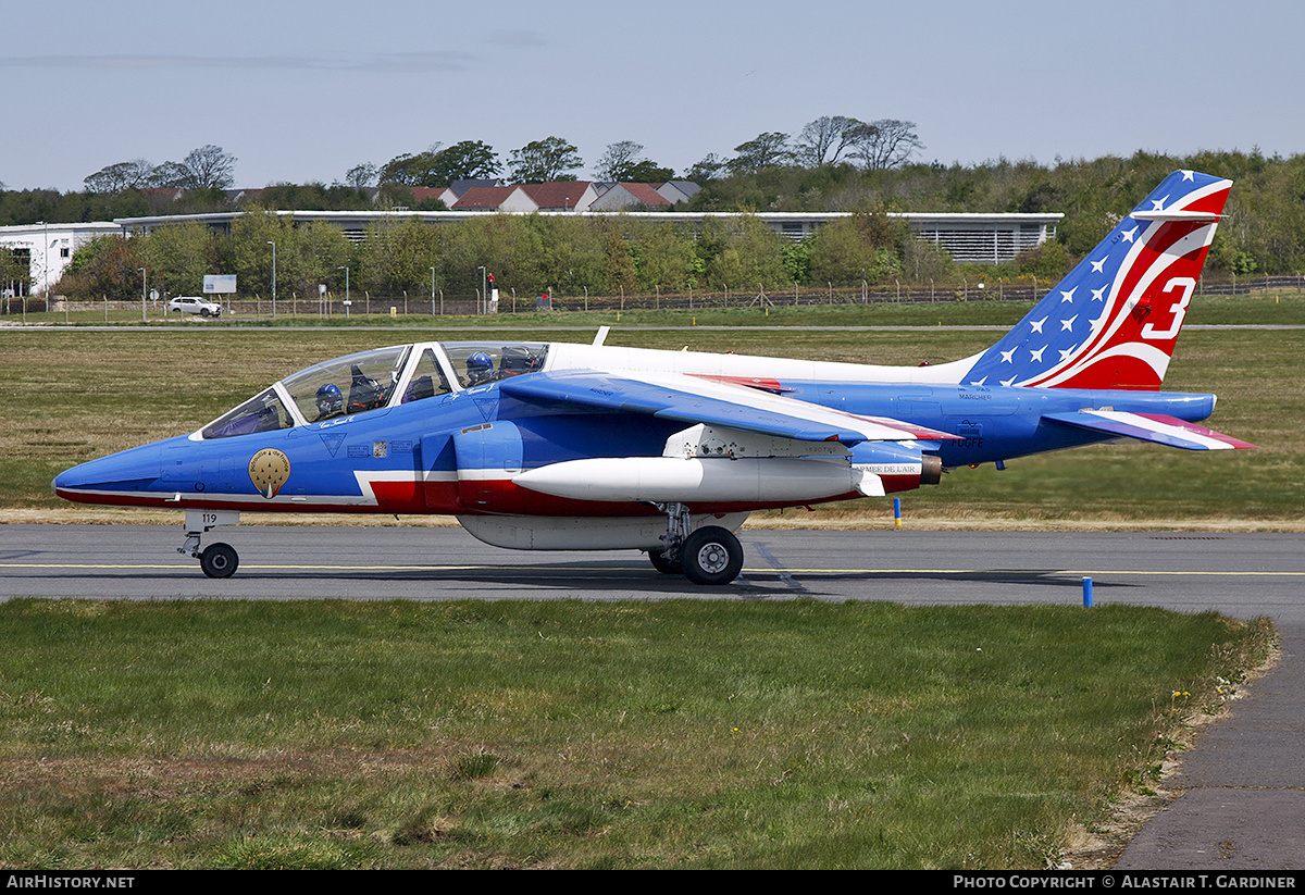 Aircraft Photo of E119 | Dassault-Dornier Alpha Jet E | France - Air Force | AirHistory.net #650364