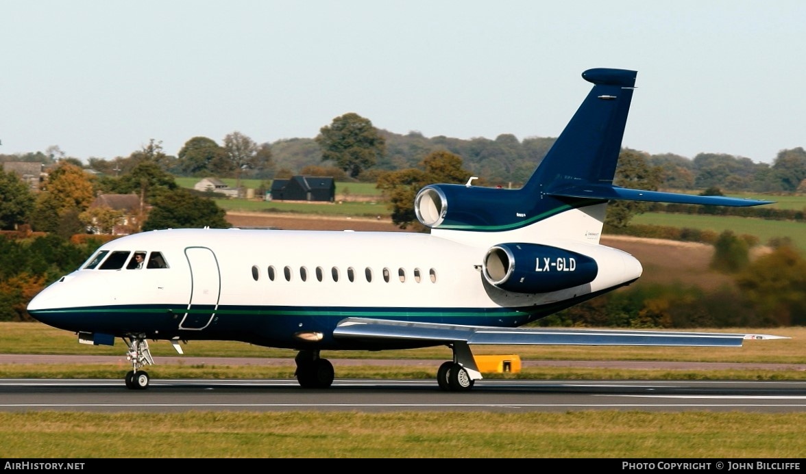 Aircraft Photo of LX-GLD | Dassault Falcon 900EX | AirHistory.net #650373