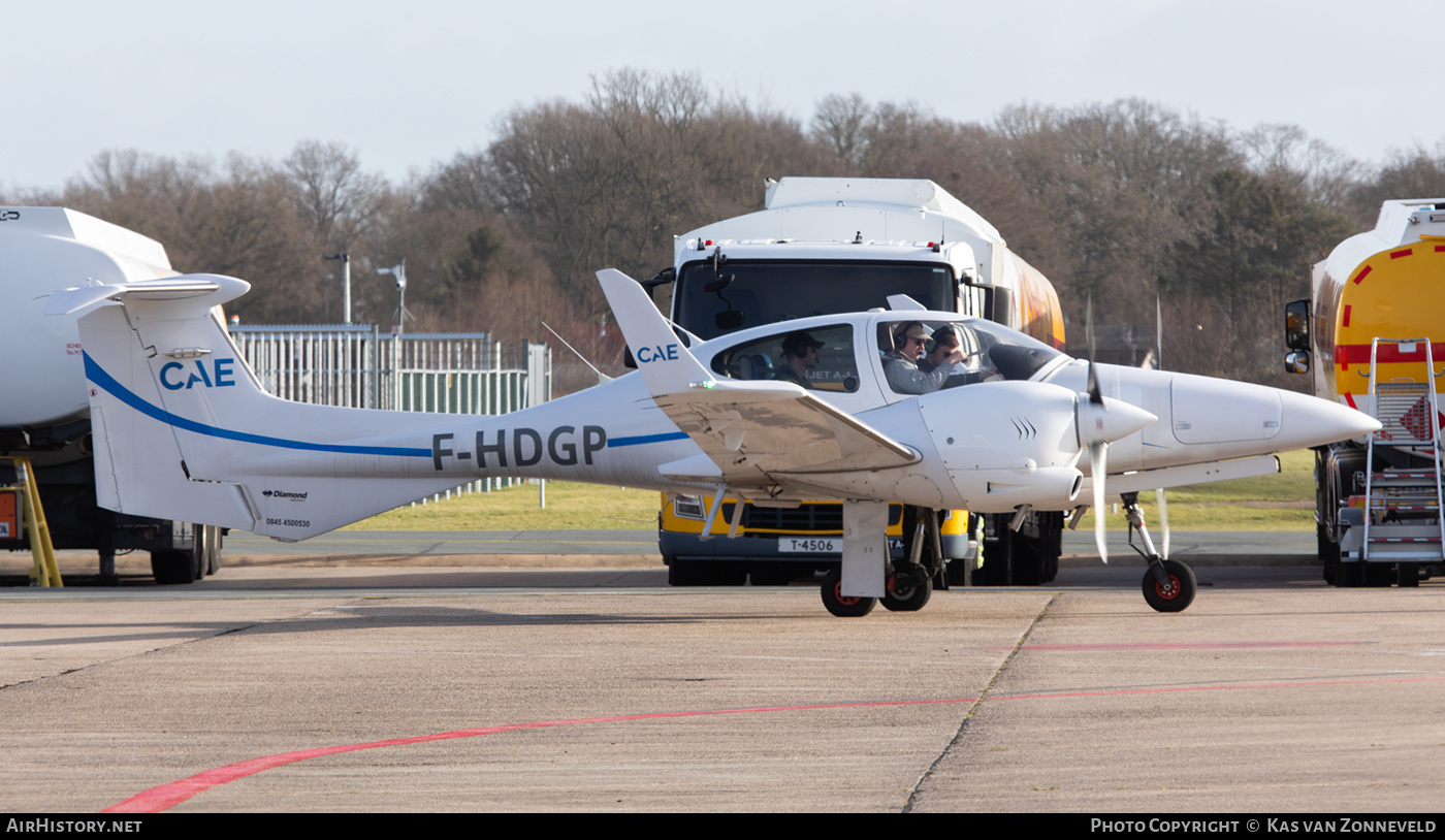 Aircraft Photo of F-HDGP | Diamond DA42 Twin Star | CAE Global Academy | AirHistory.net #650388