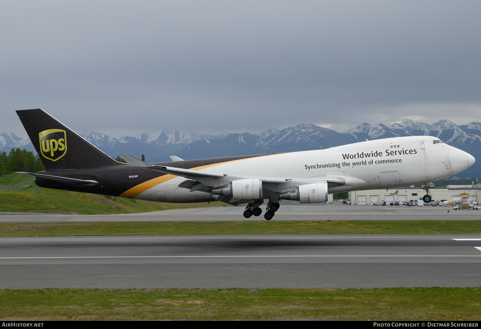 Aircraft Photo of N583UP | Boeing 747-4R7F/SCD | United Parcel Service - UPS | AirHistory.net #650395