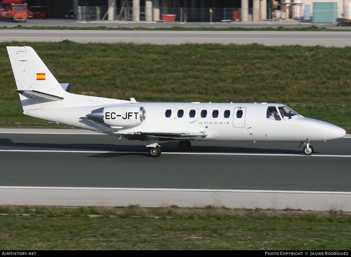 Aircraft Photo of EC-JFT | Cessna 560 Citation Ultra | Wondair | AirHistory.net #650419