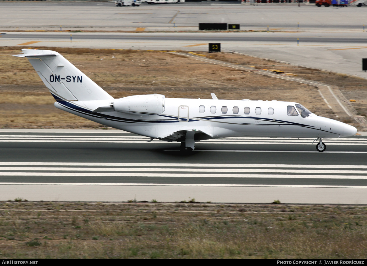 Aircraft Photo of OM-SYN | Cessna 525B CitationJet CJ3 | AirHistory.net #650421