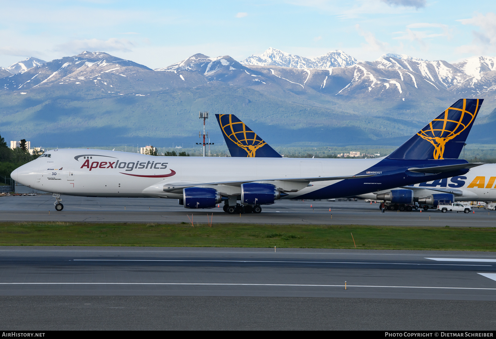 Aircraft Photo of N863GT | Boeing 747-87UF/SCD | Apex Logistics | AirHistory.net #650422